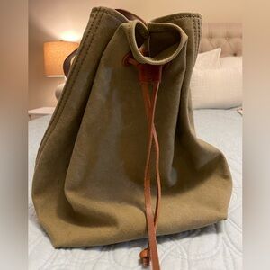 Madewell drawstring backpack